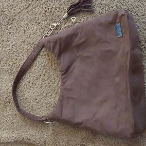 Bella Russo Suede handbag Tote Purse NEW